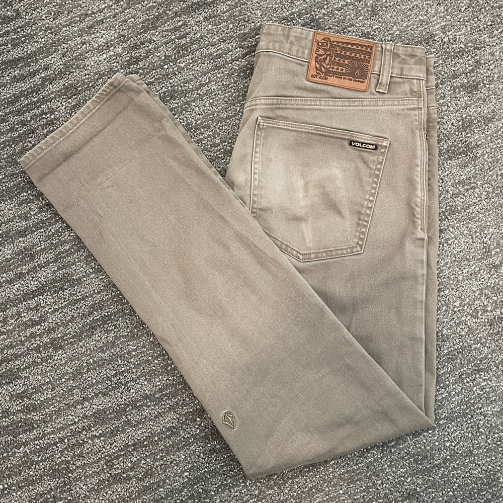 Khaki Volcom Pants